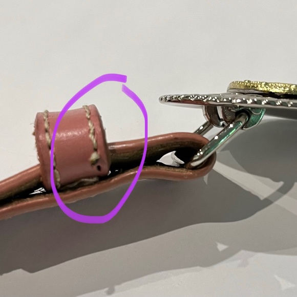 Nocona Western Equestrian Pink Leather Belt Girls 22" With Horse Buckle - Picture 5 of 10